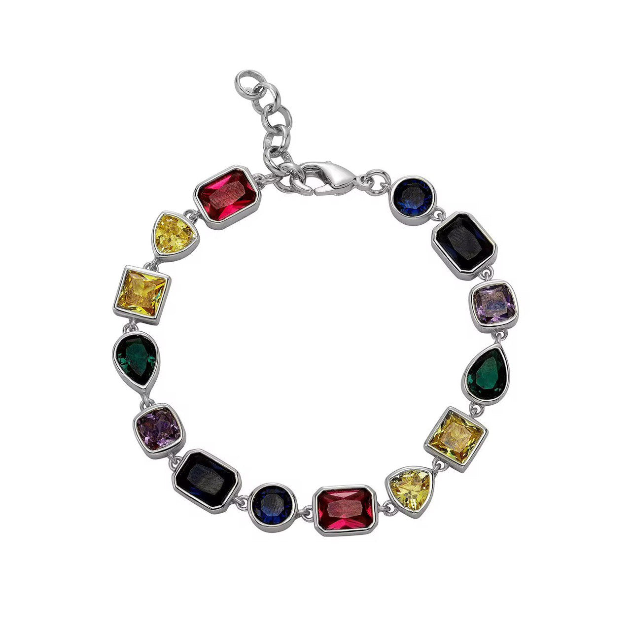 Bracelet classique multi formes (Argent)
