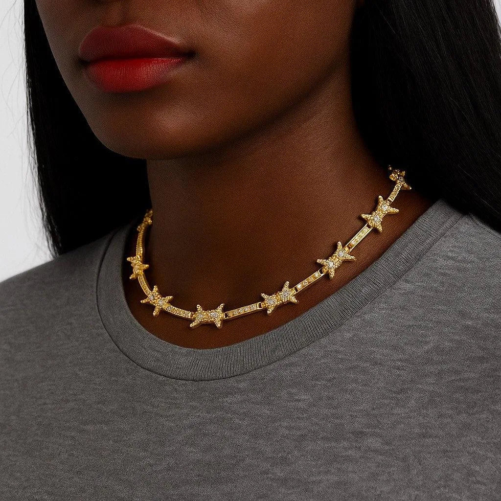 Collier X (Or)