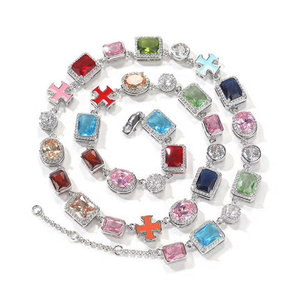Collier CrossWay XL (Argent)