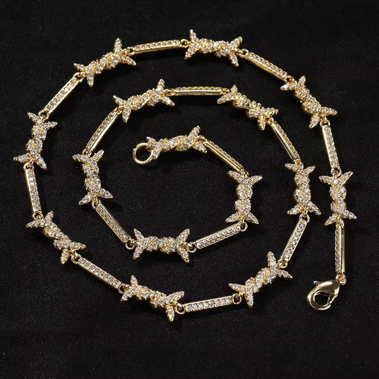 Collier X (Or)