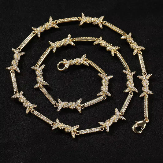Collier X (Or)
